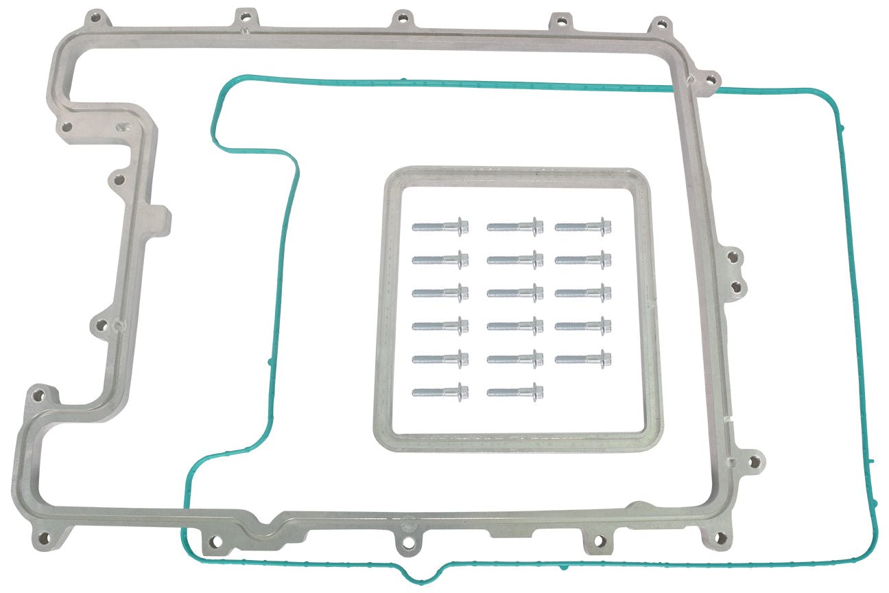ICT Billet LSA Supercharger Lid Spacer CTS-V Camaro ZL1 1/2" .500 Hat