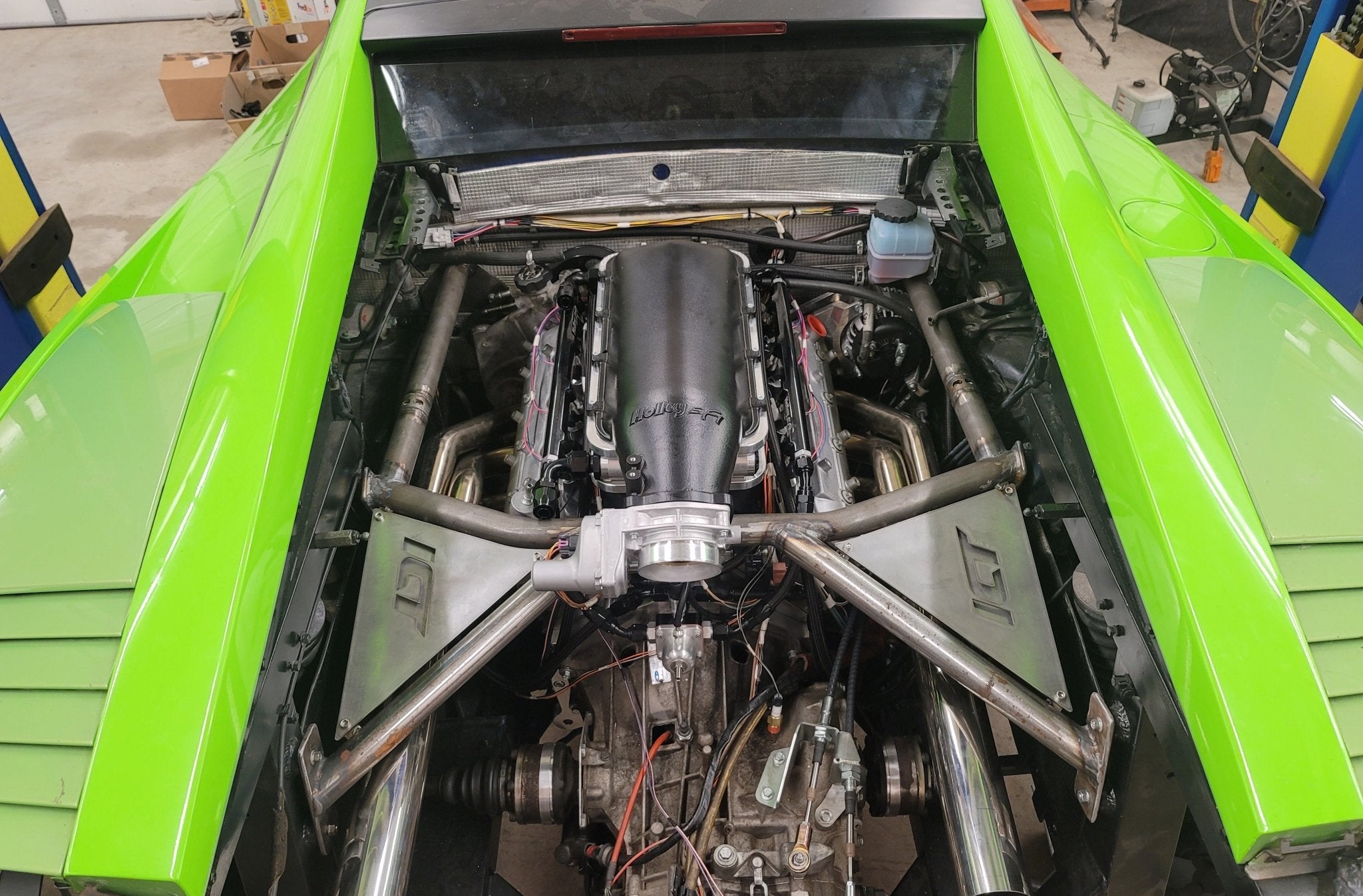 ICT Billet Lamborghini LS Swap Week Two - ICT Billet