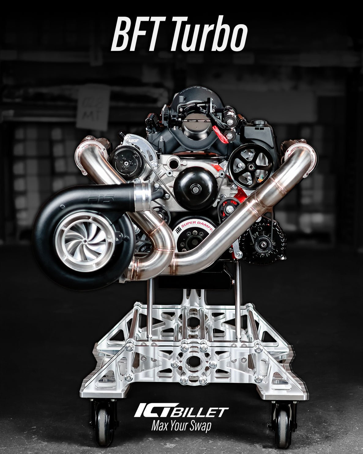 125mm "BFT" Turbo - LS - ICT Billet