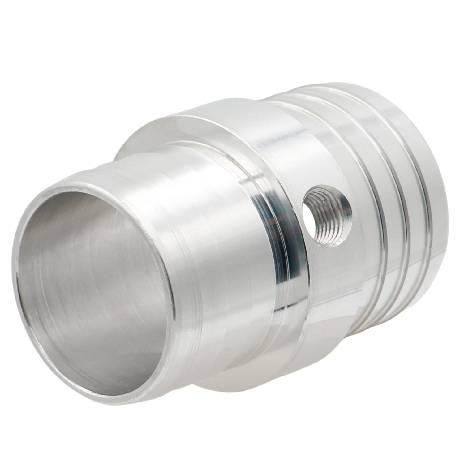 1 - 1/2" to 1 - 3/4" Hose w/ 1/8"NPT Steam Port Adapter Top Radiator LS Swap Coolant - ICT Billet AN627-27X125