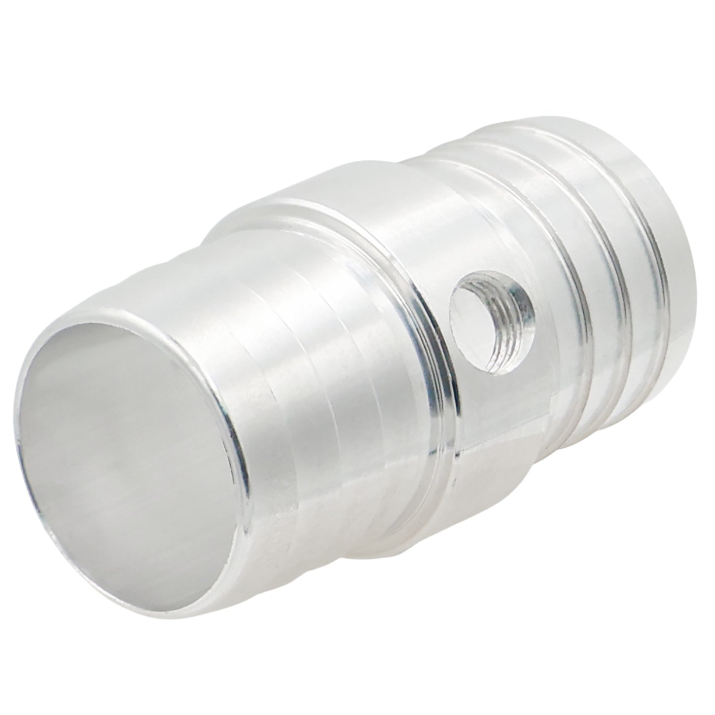 1 - 1/4" Hose w/ 1/8" NPT Steam Port Adapter Top Radiator LS Swap Coolant - ICT Billet AN627-20X125