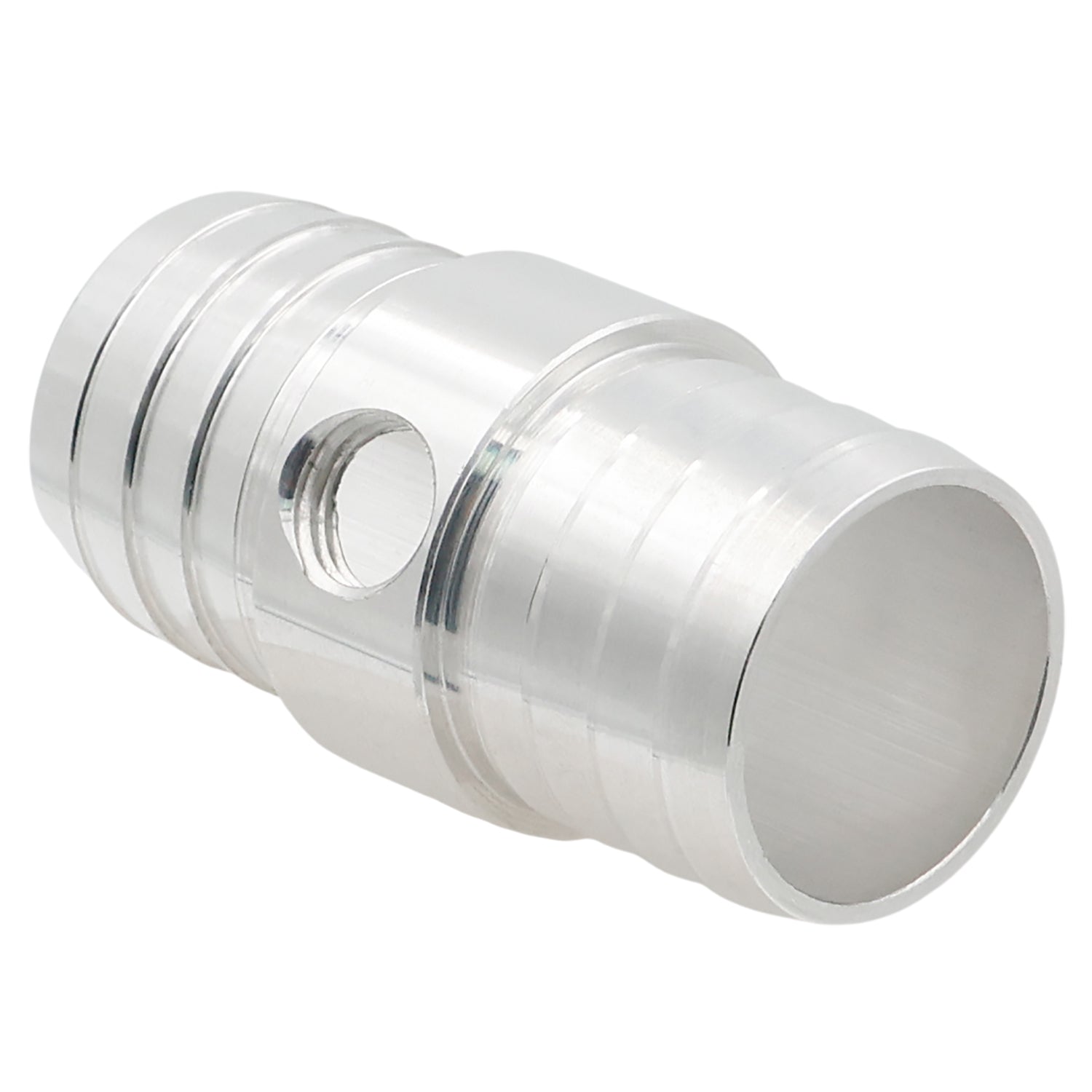 1 - 1/4” to 1 - 1/4” Hose Barb with 1/4” NPT Port - ICT Billet AN627-20x250