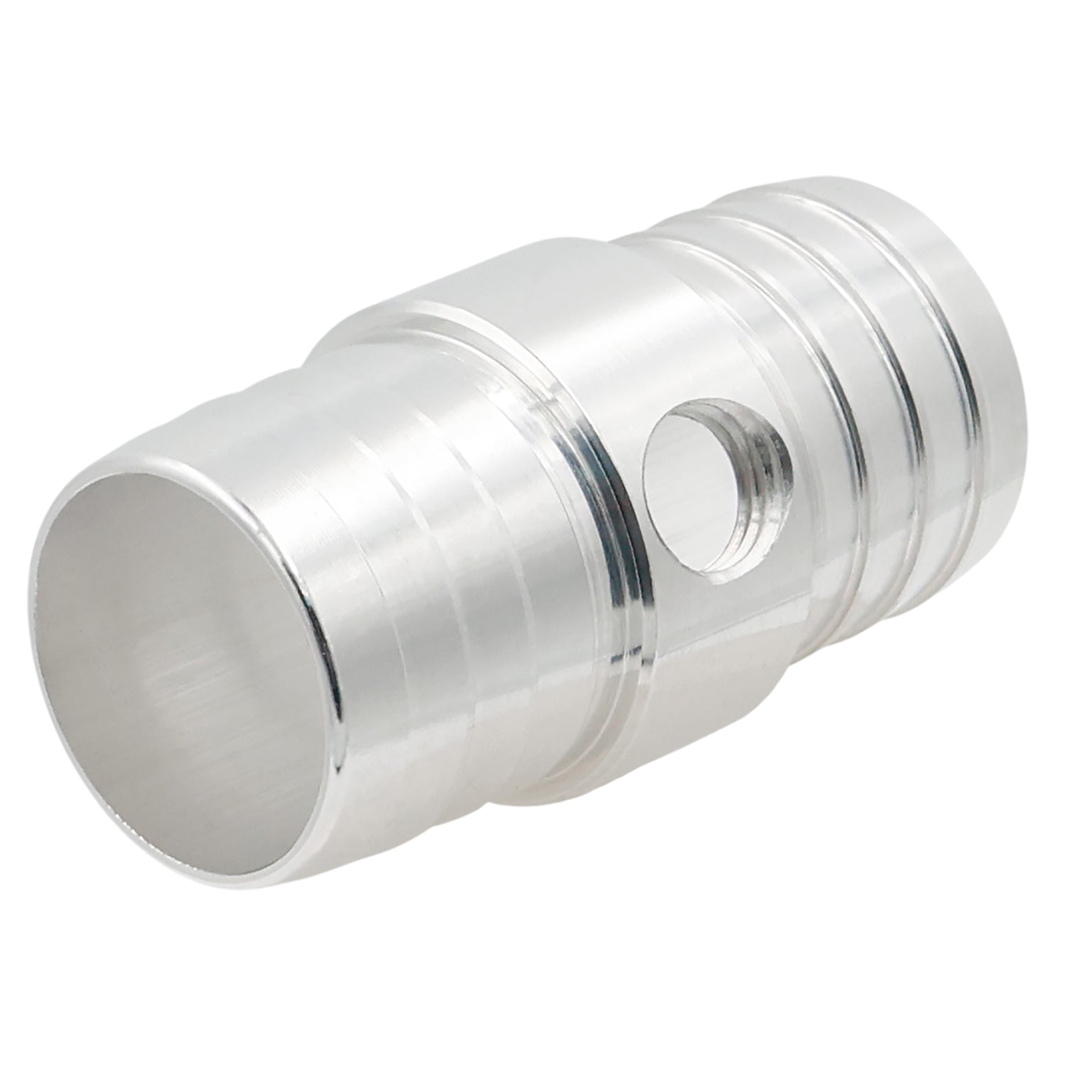 1 - 1/4” to 1 - 1/4” Hose Barb with 1/4” NPT Port - ICT Billet AN627-20x250