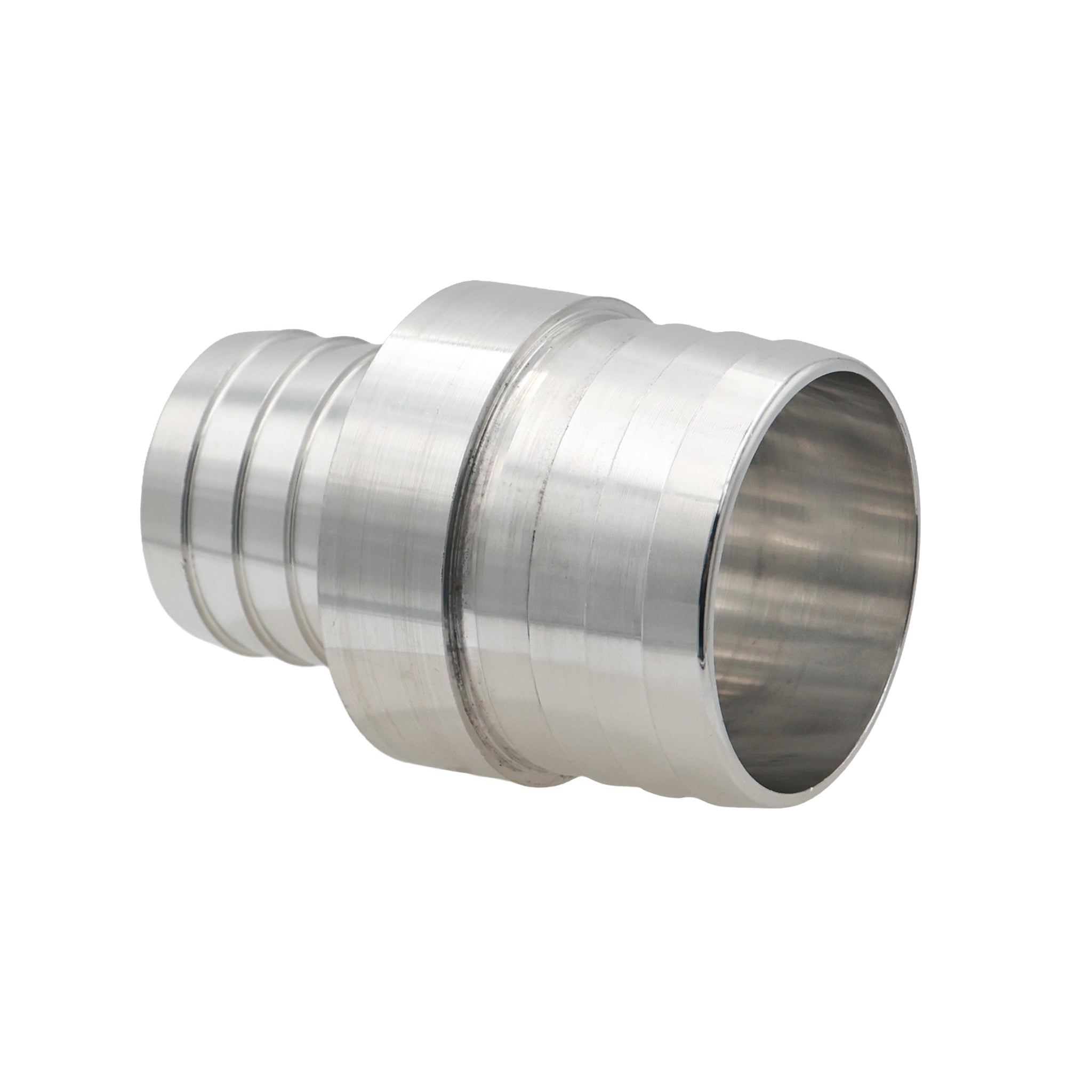 1-1/4" to 1-3/4" Hose Barb Coupler Fitting With 1/8 NPT Port - ICT Billet AN627-22X125