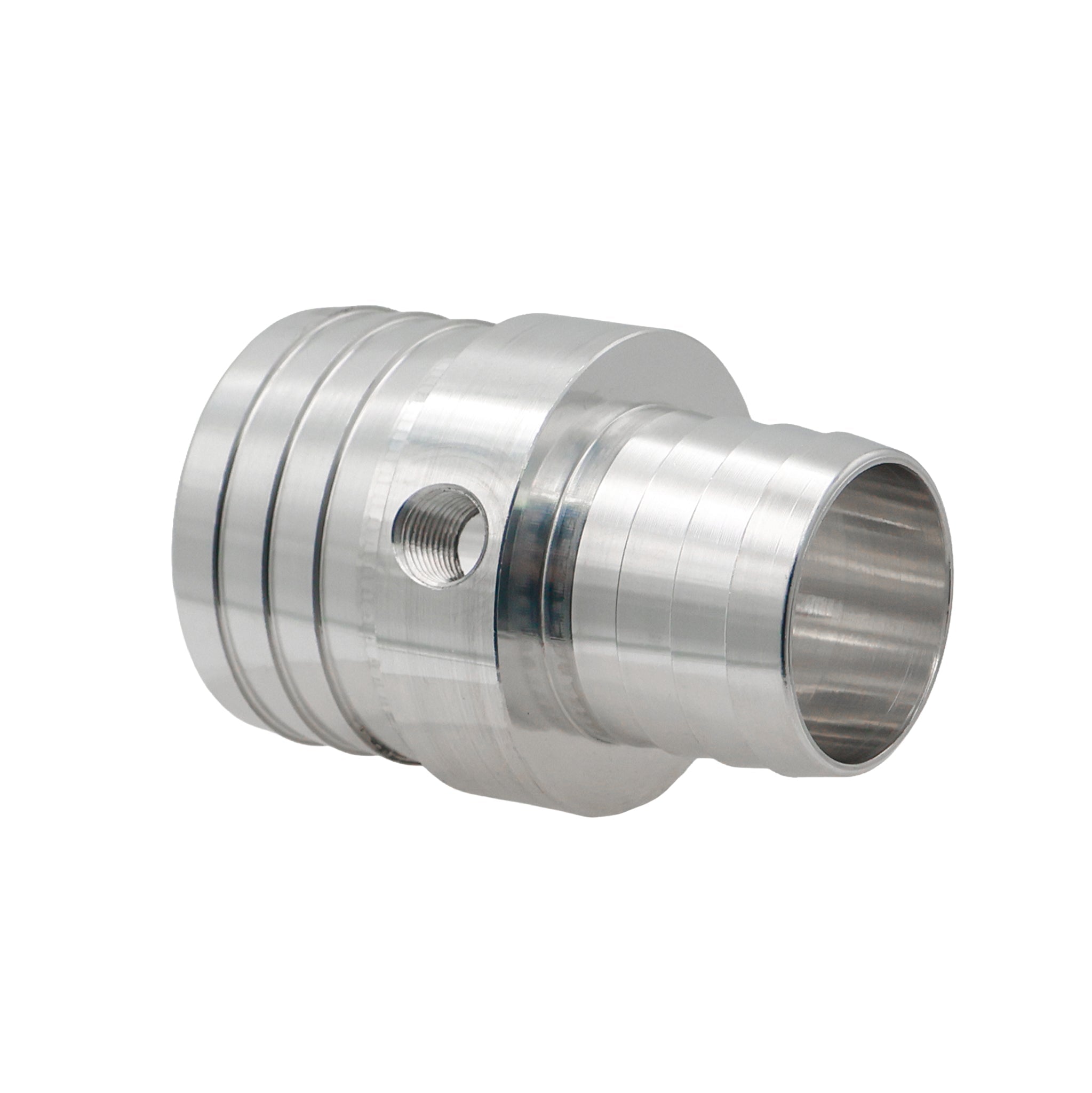 1-1/4" to 1-3/4" Hose Barb Coupler Fitting With 1/8 NPT Port - ICT Billet AN627-22X125