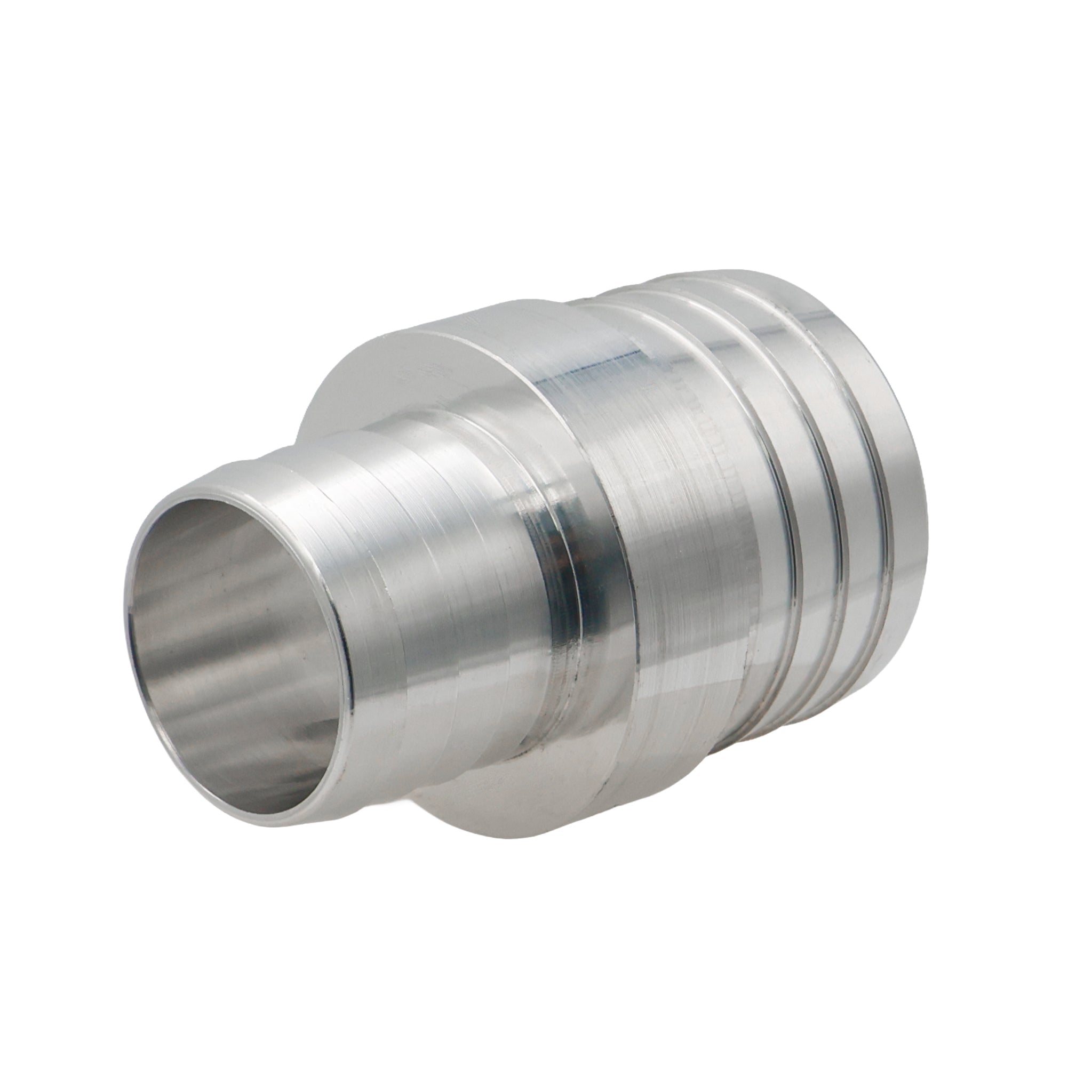 1-1/4" to 1-3/4" Hose Barb Coupler Fitting With 1/8 NPT Port - ICT Billet AN627-22X125