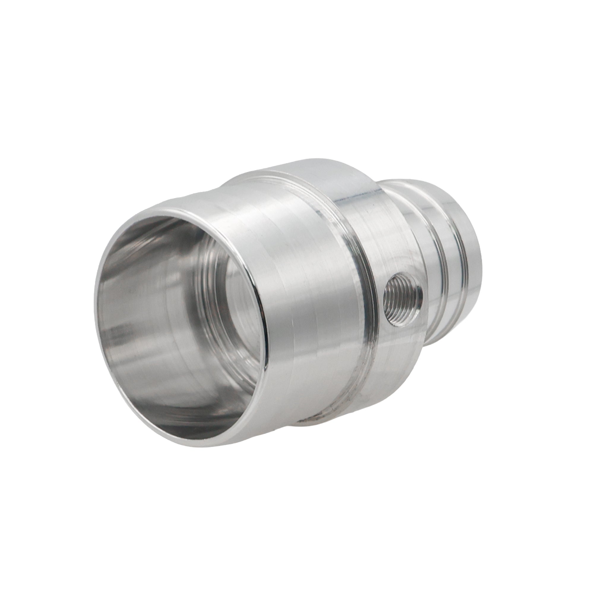 1-1/4" to 1-3/4" Hose Barb Coupler Fitting With 1/8 NPT Port - ICT Billet AN627-22X125