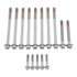 1 Cylinder Head Set - LS Head Bolt Kit Short Long OEM Style 97-03 LS1 4.8L 5.3L 6.0L - ICT Billet 551854-STOCK