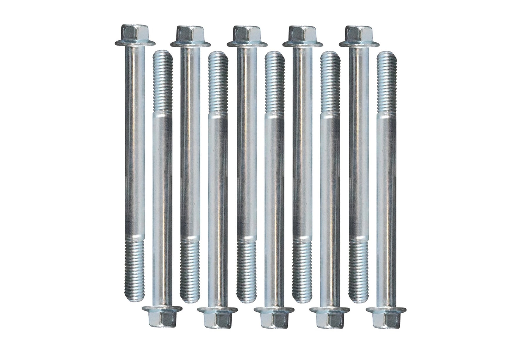 10 pcs Hex Flange Bolts - M6-1.0 130mm Length – ICT Billet