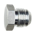 -10AN Flare Plug Male Nut 10 AN Block Off Cap Fitting Bare - ICT Billet AN806-10A