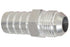  - 10AN Flare to 3/4" (.75) Hose Barb Adapter Fitting Aluminum Flare - ICT Billet F10AN750BA - A