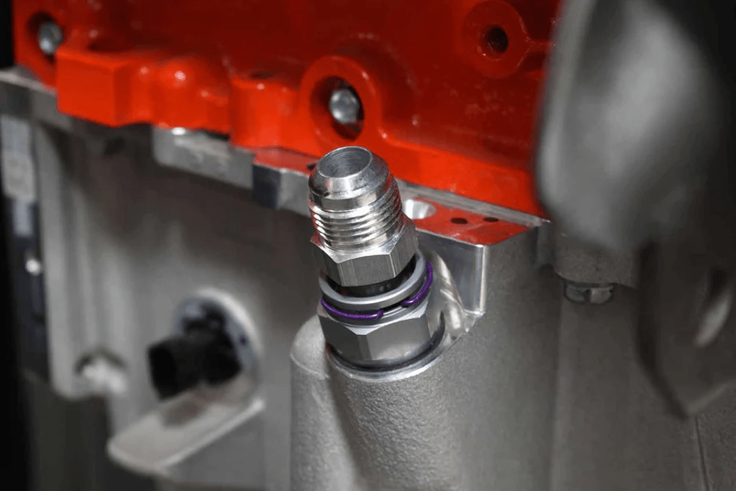 10AN Quick Connector LSA LT4 Supercharger Intercooler Hose Connector Fitting - ICT Billet 551933-10AN