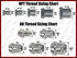 -10AN Straight to 3/8" Hose Barb Double Fuel Pump Tank Fitting Bulkhead Adapter - ICT Billet AN861-10-37A