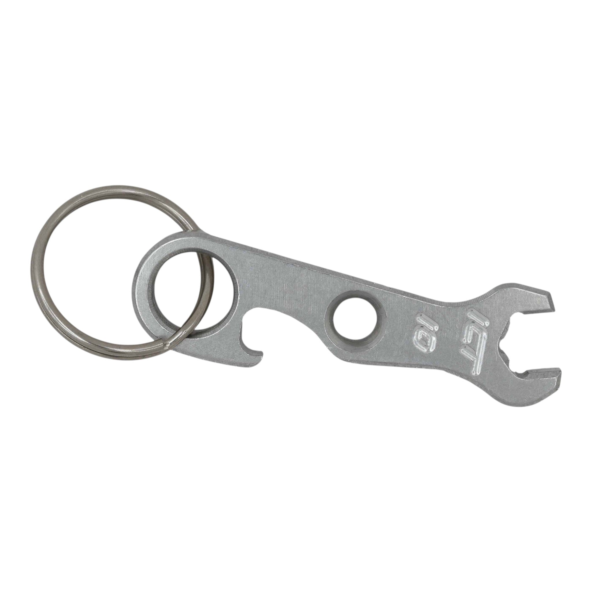 10mm Billet Aluminum Bottle Opener Wrench Keychain - ICT Billet 551929-KY02