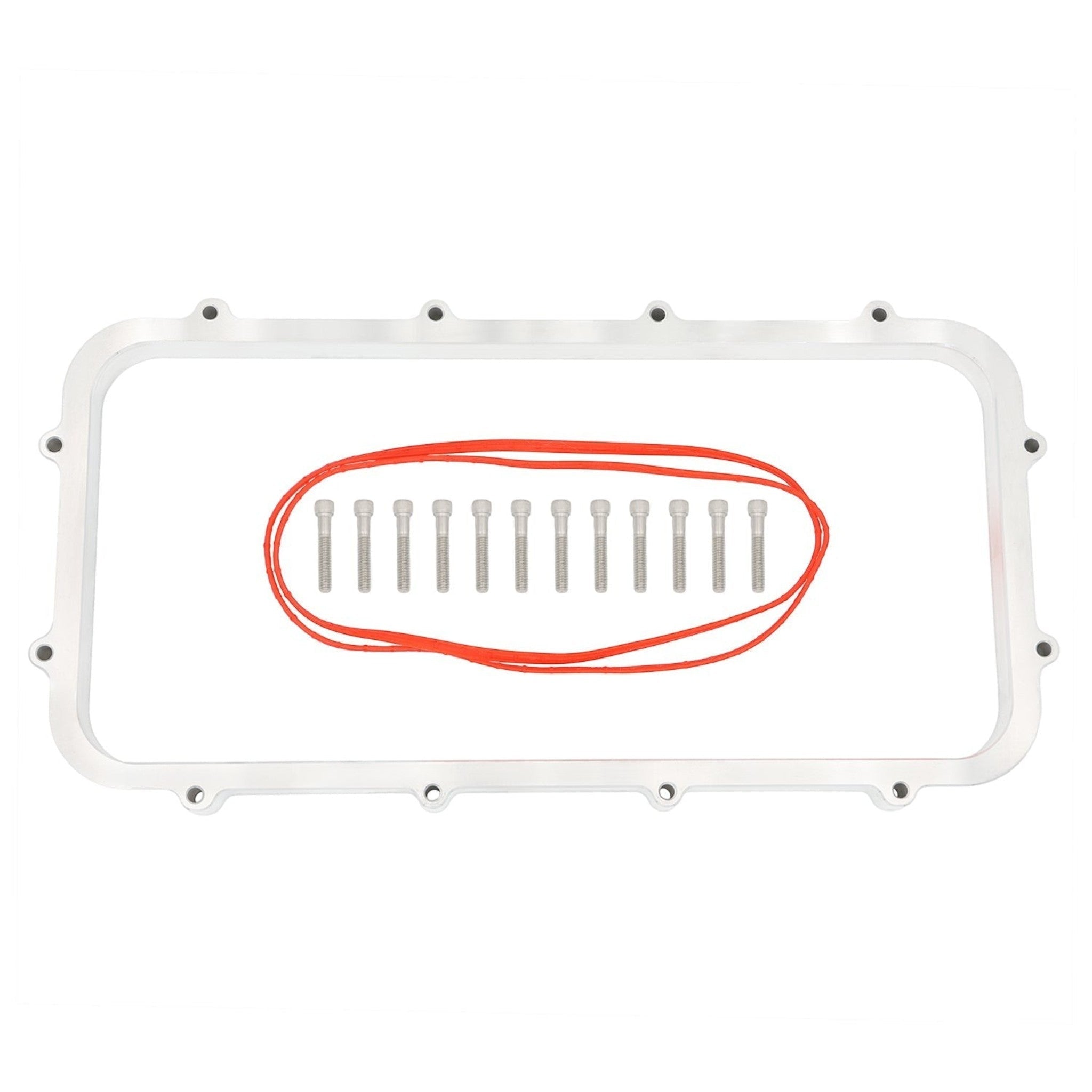1/2" Hi-Ram Lid Spacer (Compatible with Holley Intake Manifold) High Riser EFI - ICT Billet 551126-5