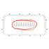 1/2" Hi-Ram Lid Spacer (Compatible with Holley Intake Manifold) High Riser EFI - ICT Billet 551126-5