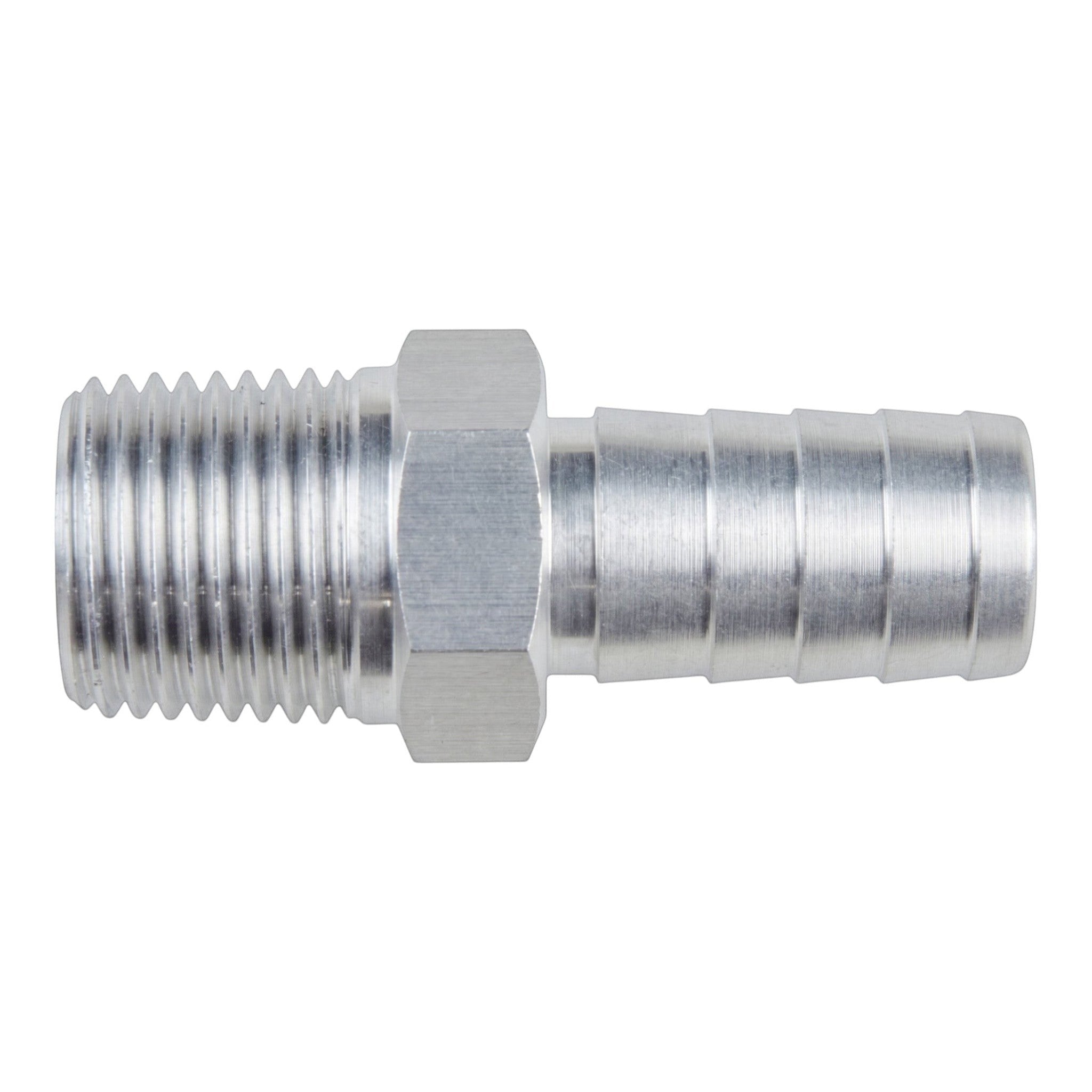 1/2" NPT to 5/8" Hose Barb Fitting - ICT Billet AN840-10-08A