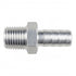 1/4" NPT to 3/8" Hose Barb Fitting - ICT Billet AN840-06-04A