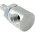 1/4"npt female to 90 degree 3/8" Hose Barb Bulkhead Fitting - ICT Billet 551660