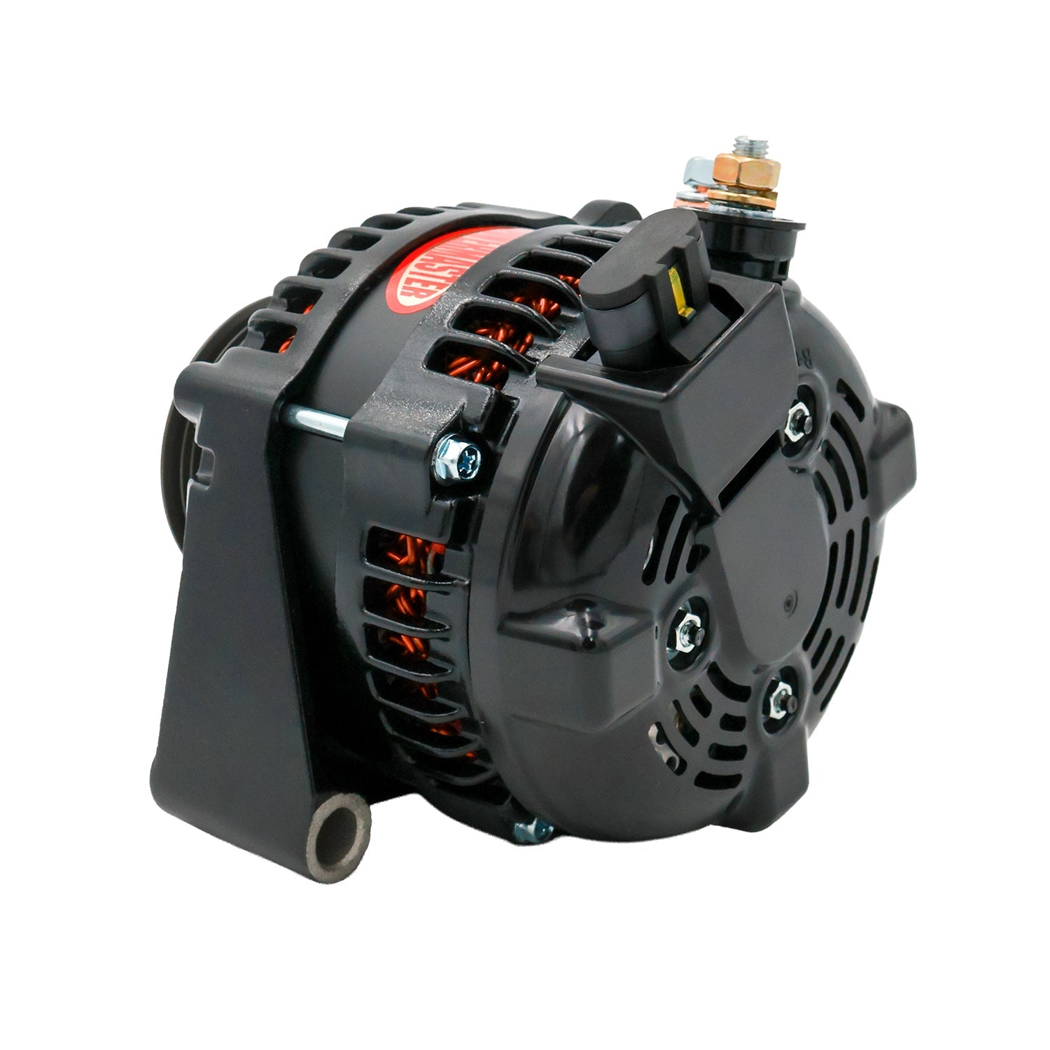 175 Amp Reverse Rotation Powermaster 12V Alternator for LS/LT - ICT Billet PWM-8540093-1CCW