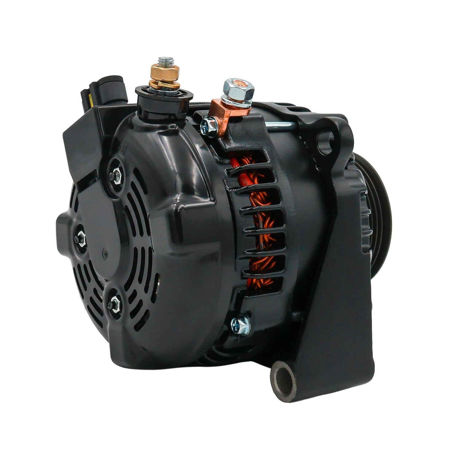 175 Amp Reverse Rotation Powermaster 16V Alternator for LS/LT - ICT Billet PWM-8540093-18.2CCW