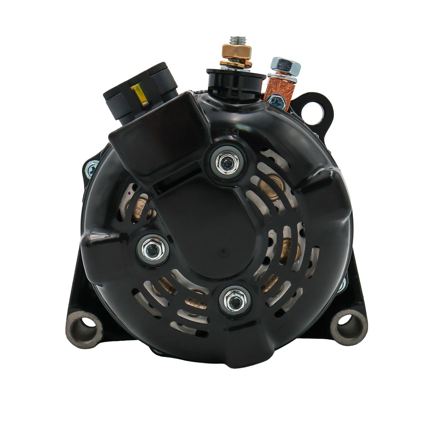 175 Amp Reverse Rotation Powermaster 16V Alternator for LS/LT - ICT Billet PWM-8540093-18.2CCW