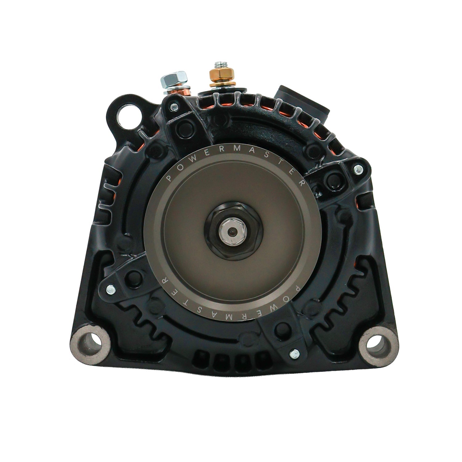 175 Amp Reverse Rotation Powermaster 16V Alternator for LS/LT - ICT Billet PWM-8540093-18.2CCW