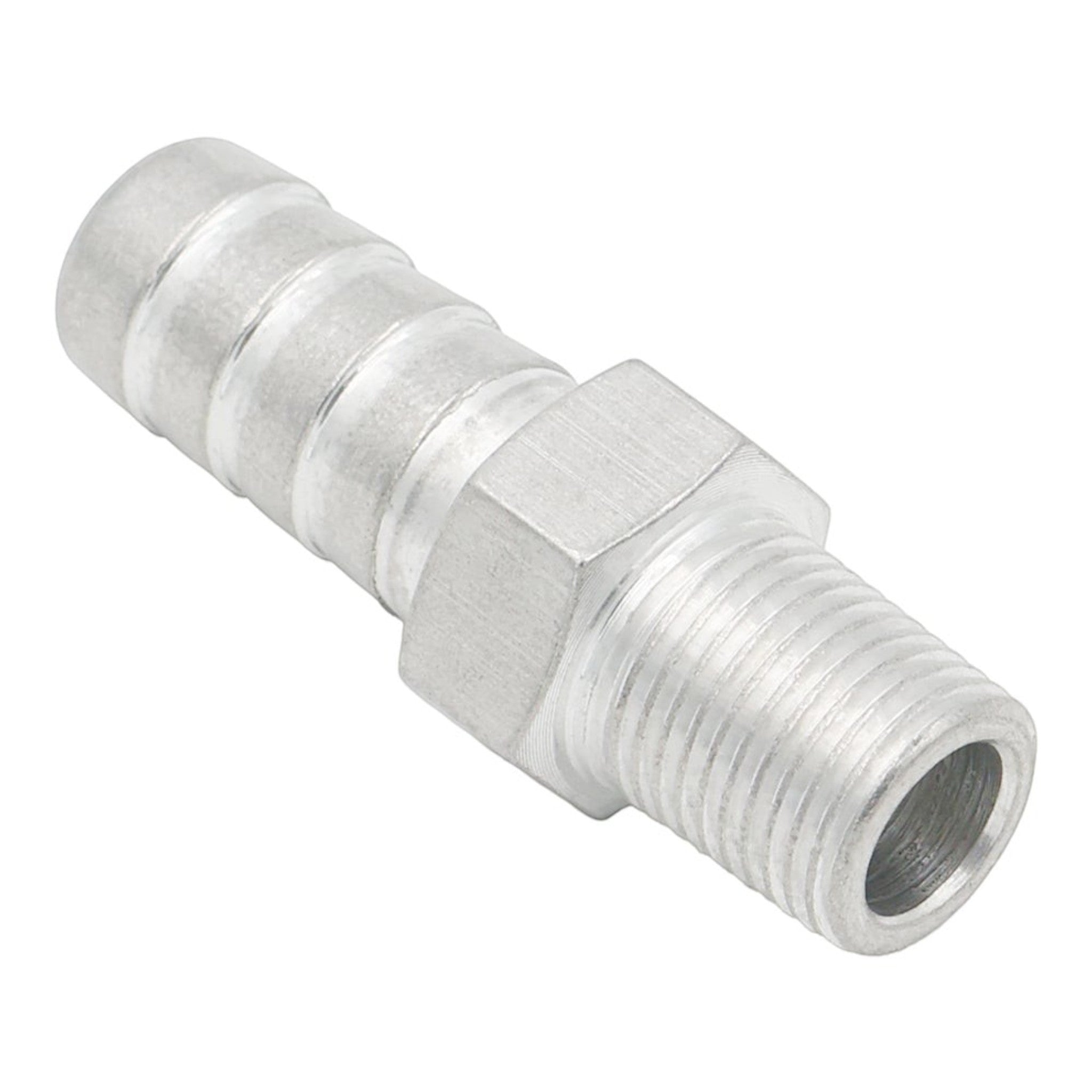 1/8" NPT to 3/8" Hose Barb Fitting - ICT Billet AN840-06-02A