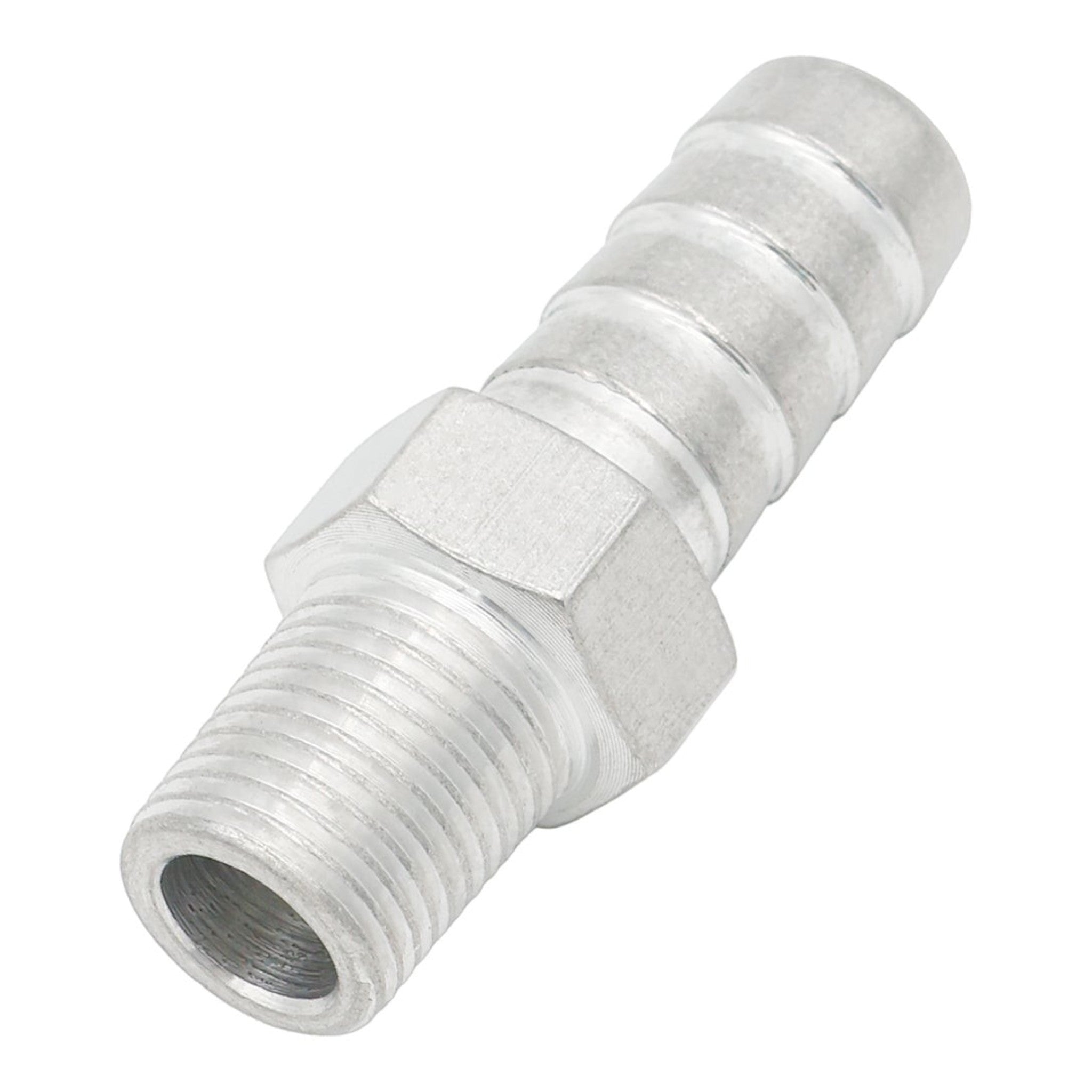 1/8" NPT to 3/8" Hose Barb Fitting - ICT Billet AN840-06-02A