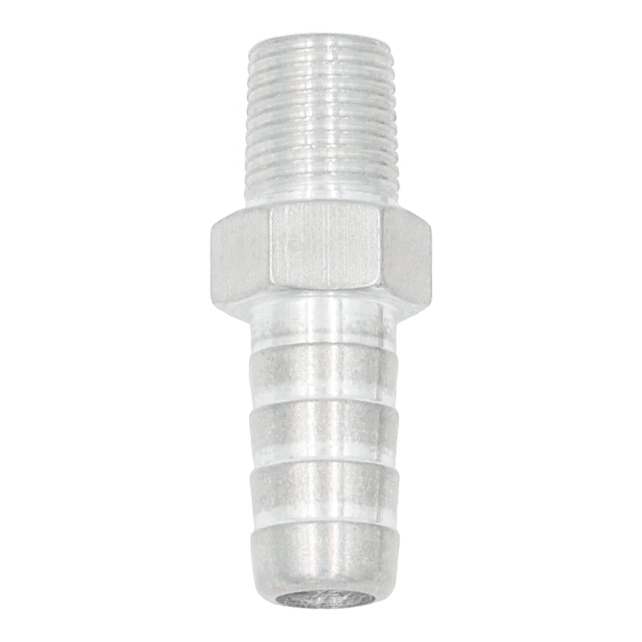 1/8" NPT to 3/8" Hose Barb Fitting - ICT Billet AN840-06-02A