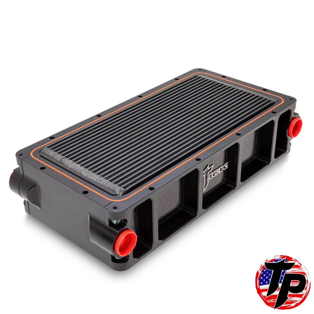 1,800hp Tick Air - To - Water Intercooler - ICT Billet TICK-TP009854-BLK