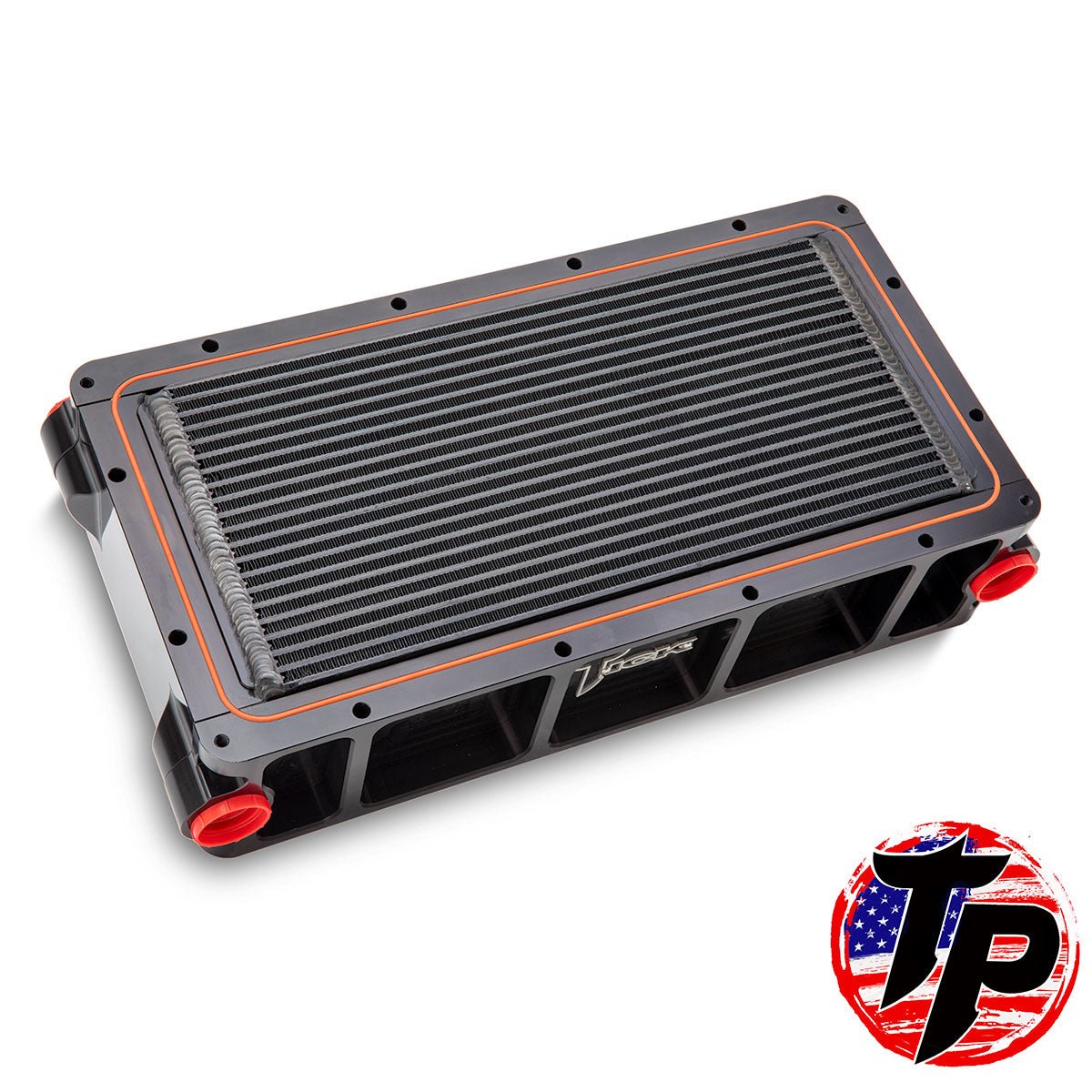 1,800hp Tick Air - To - Water Intercooler - ICT Billet TICK-TP009854-BLK