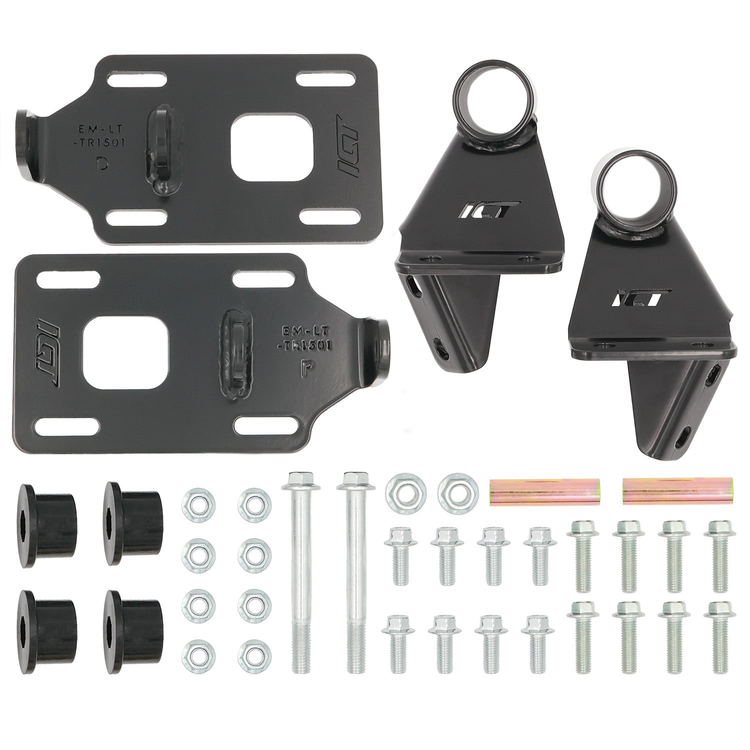 1955 - 1957 Chevy Tri - 5 LT Engine Mount Kit - ICT Billet EM-LT-TR105
