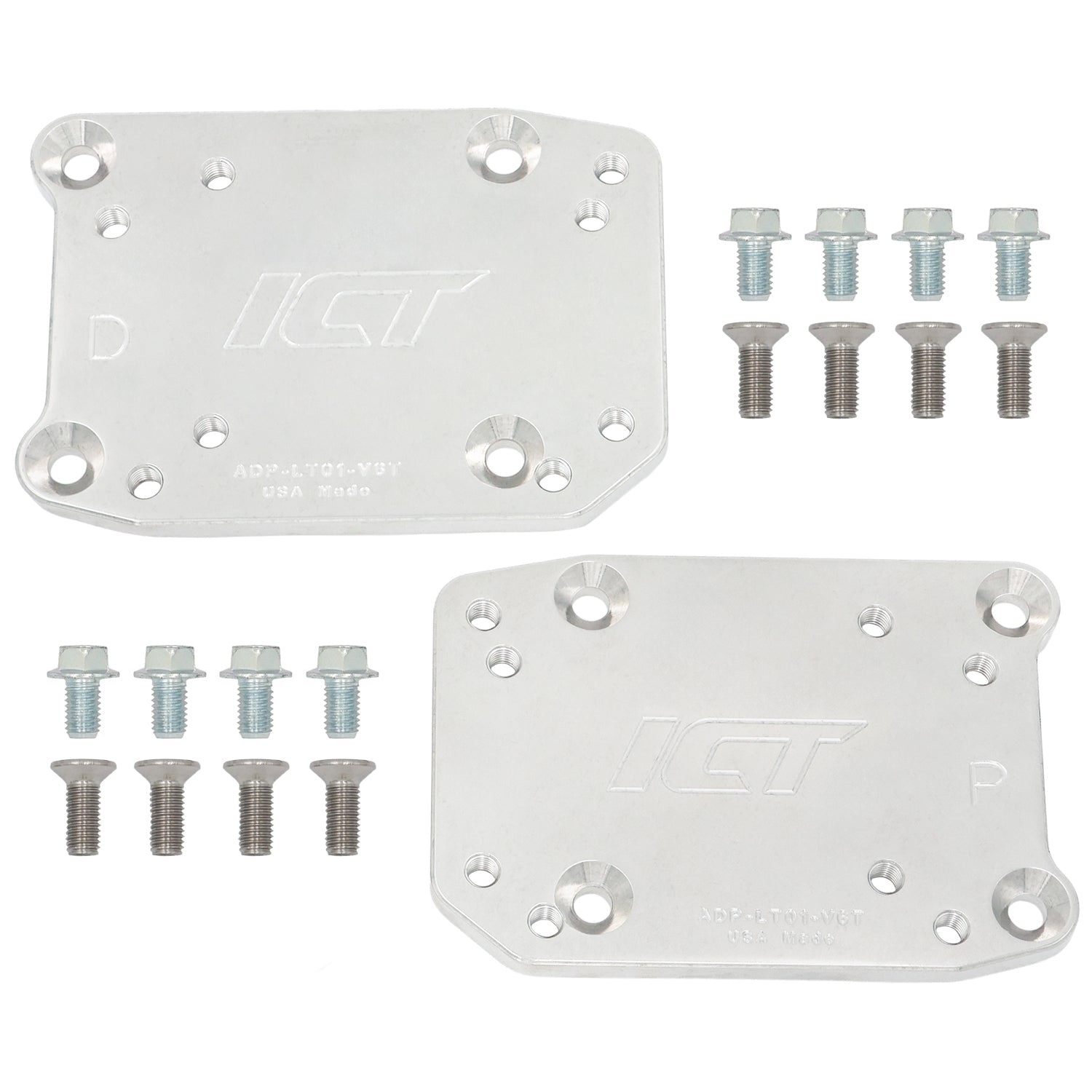 1999 - 2013 Chevy Truck V6 to LT Engine Adapter - ICT Billet ADP-LT01-V6T