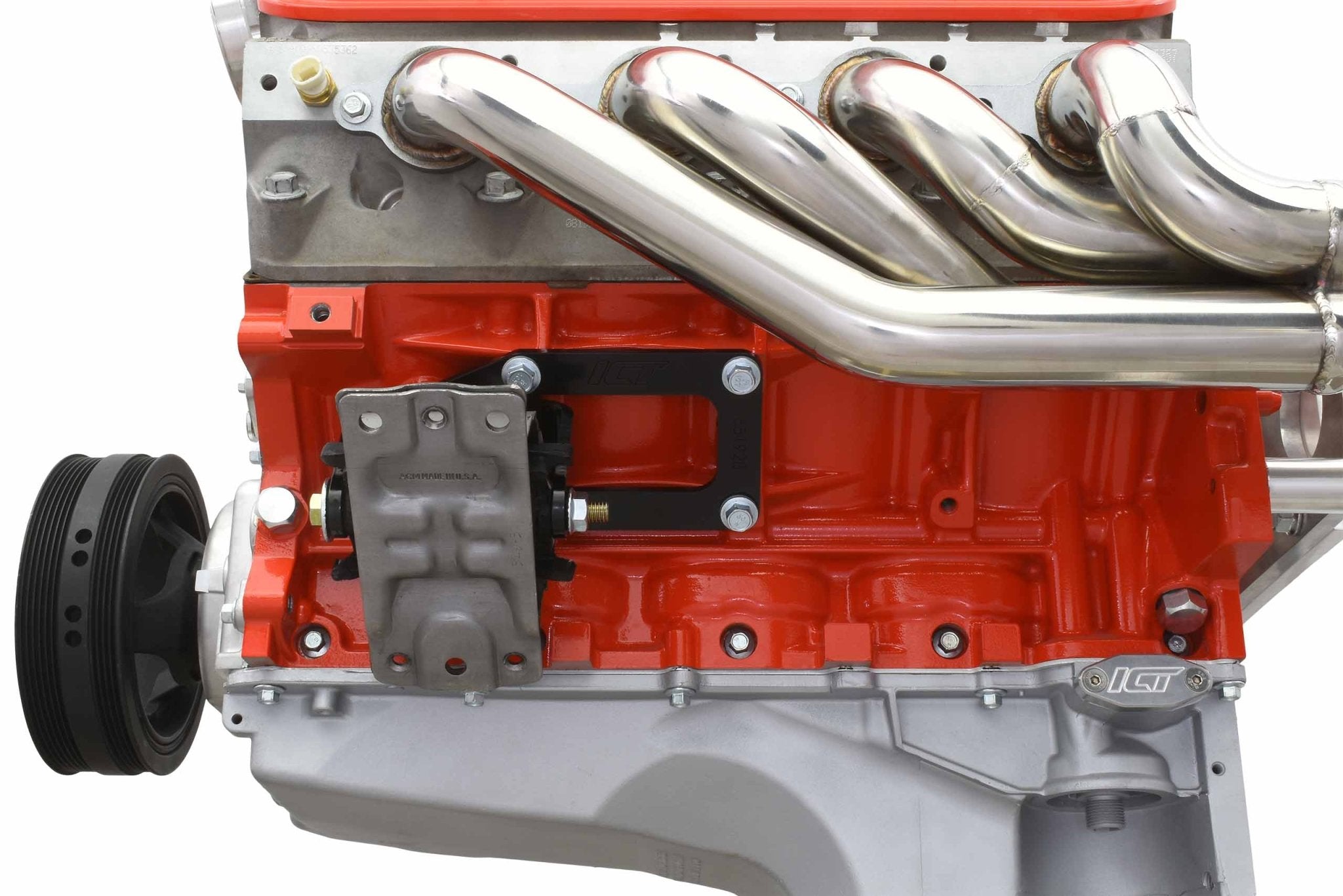 2WD 1988 - 1998 Chevy OBS Truck - LS Swap Engine Conversion Mount Kit - LS1 LS3 - ICT Billet 5510 - KIT001EM