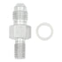 ' - 4AN Male to M8 - 1.25mm Male Adapter Fitting Aluminum - ICT Billet AN816 - 04 - M0812