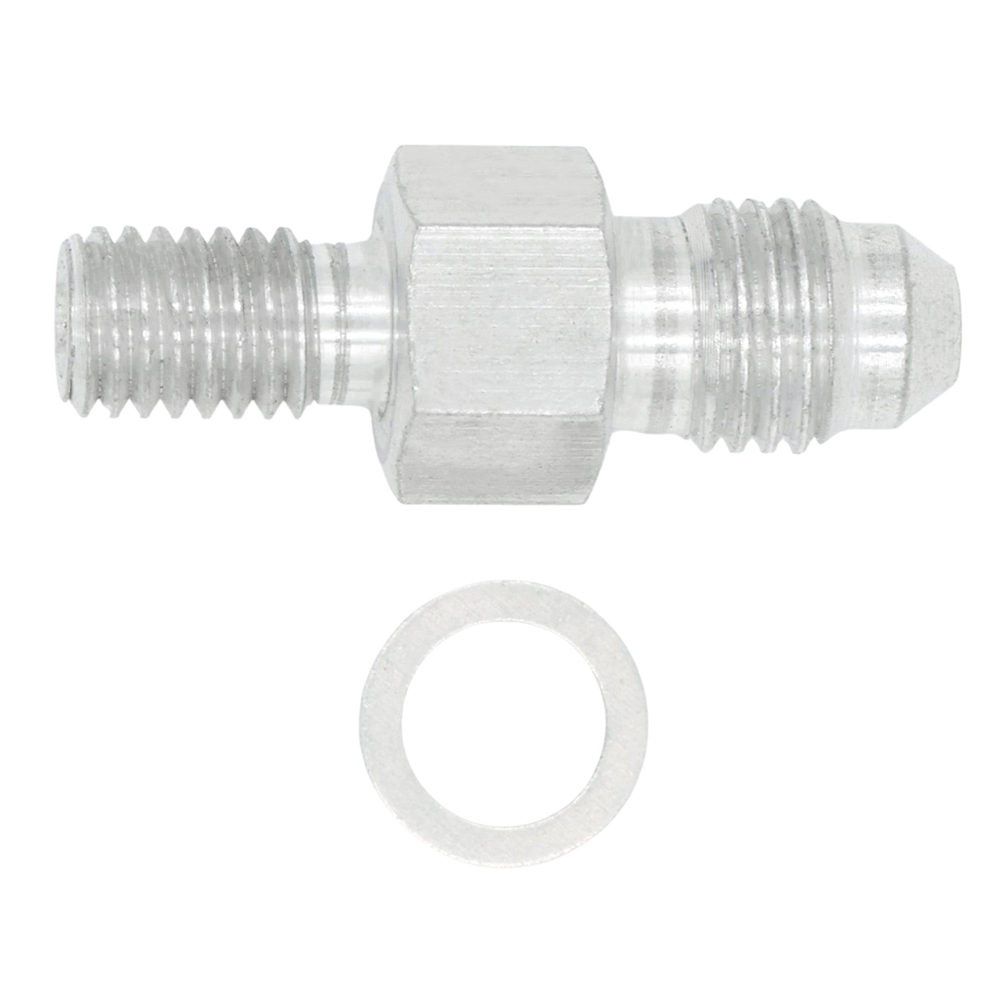 -4AN to M8-1.25 Adapter Fitting - ICT Billet AN816-04-M0812