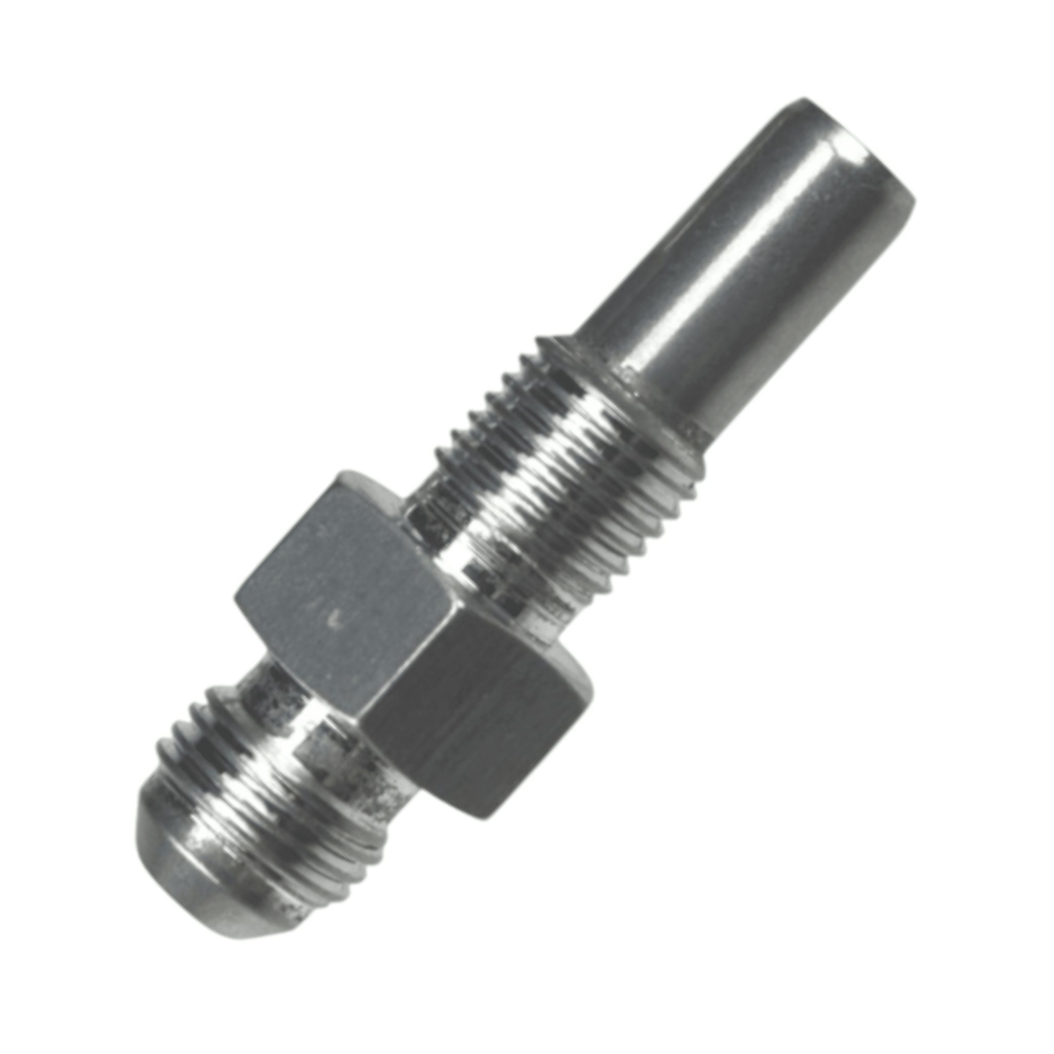 4L80E Transmission Adapter Fitting Front & Rear Port -6AN Flare 4l80e - ICT Billet 551124