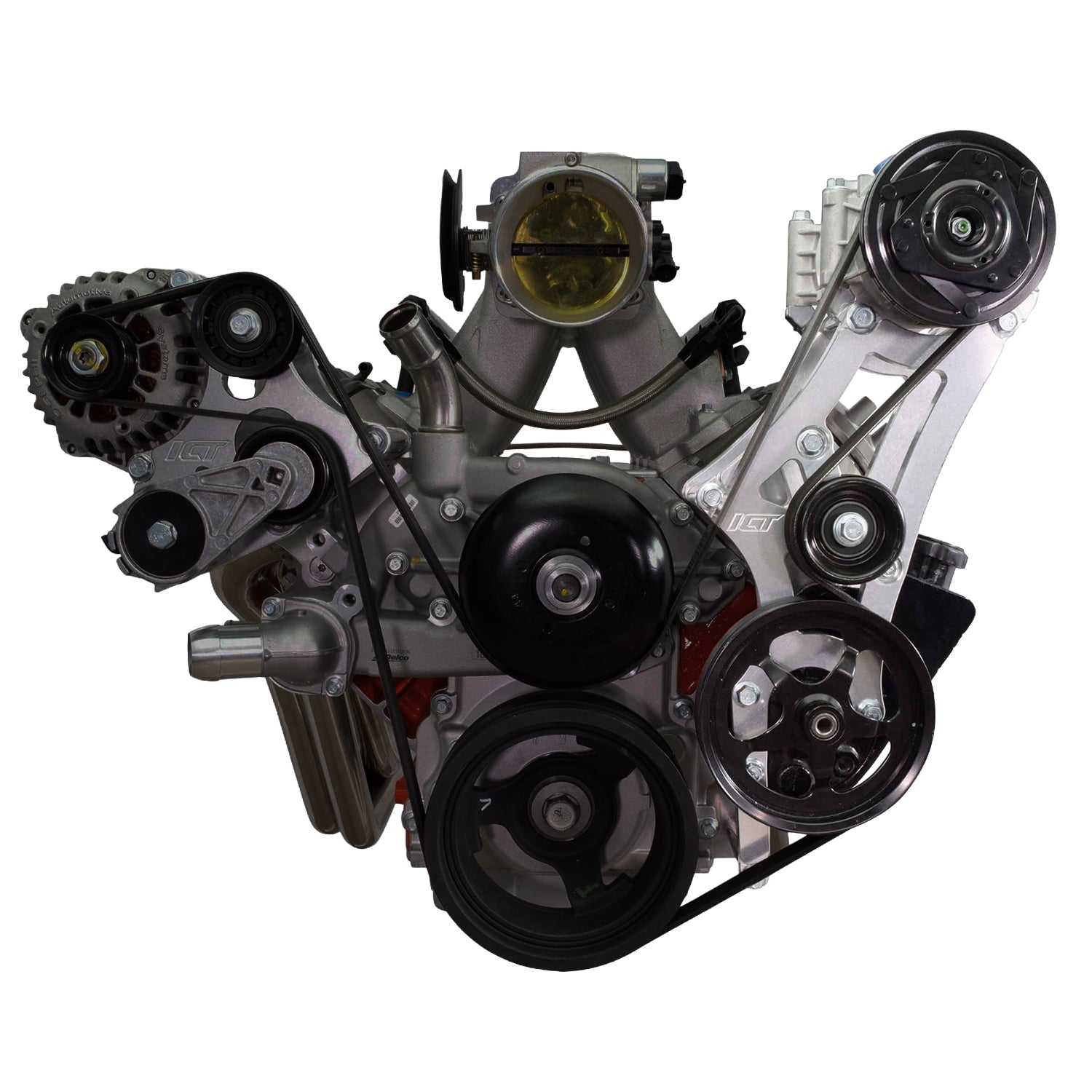 LS Swap 96-98 Vortec Truck HT6 A/C Compressor Power Steering Bracket LS1 LS3 LSX