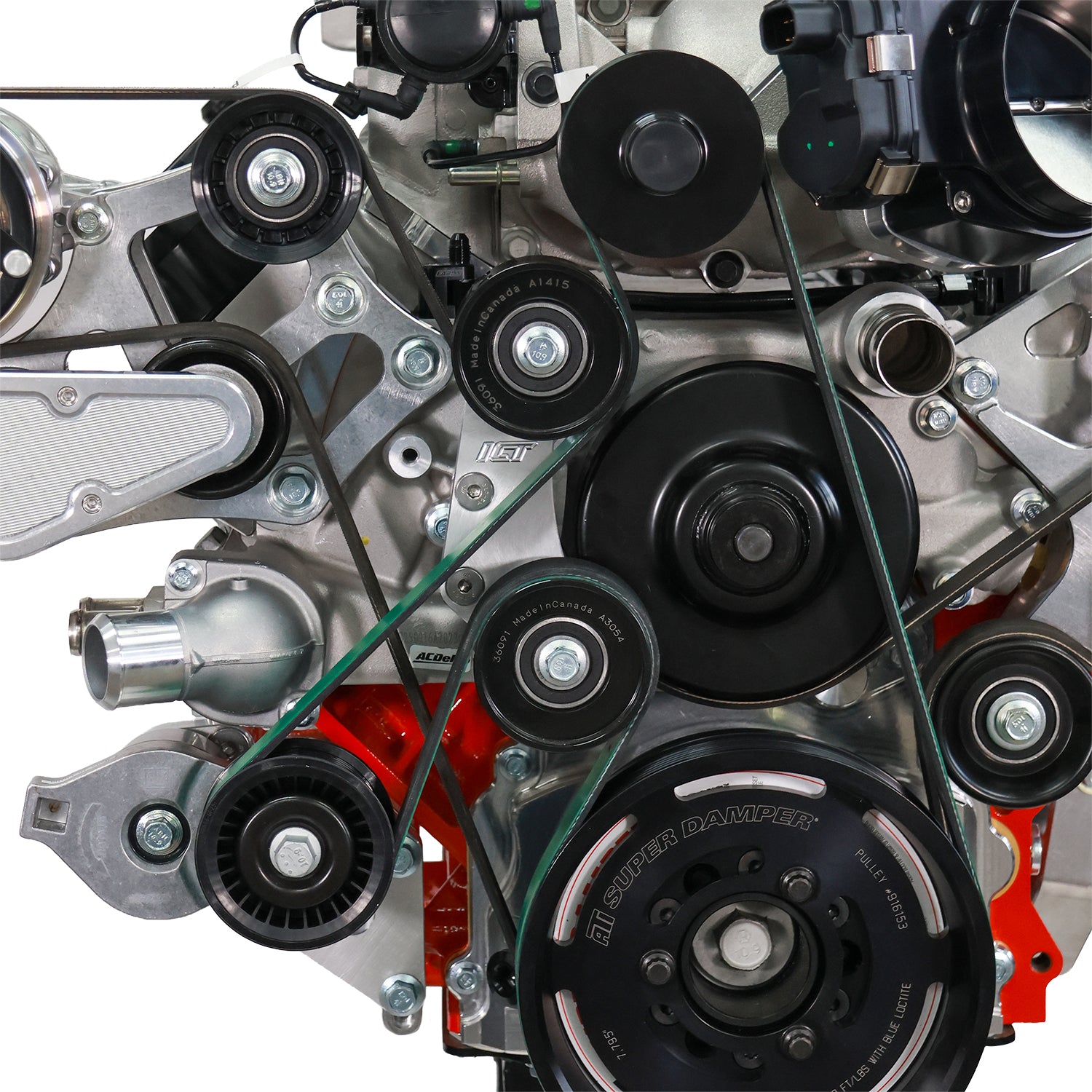 LSA Belt Tensioner & Bracket- Low Mount