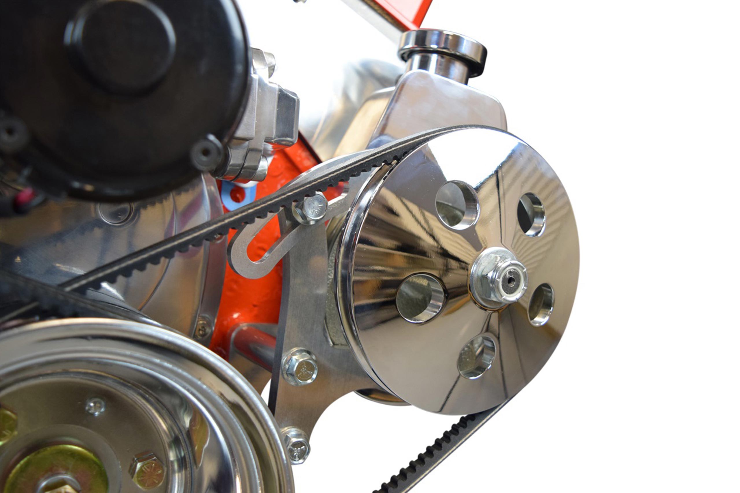 SBC Power Steering Bracket Pump Bracket (for Electric Water Pump)