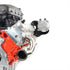 LS A/C Bracket Sanden 508 Black - Corvette Spacing