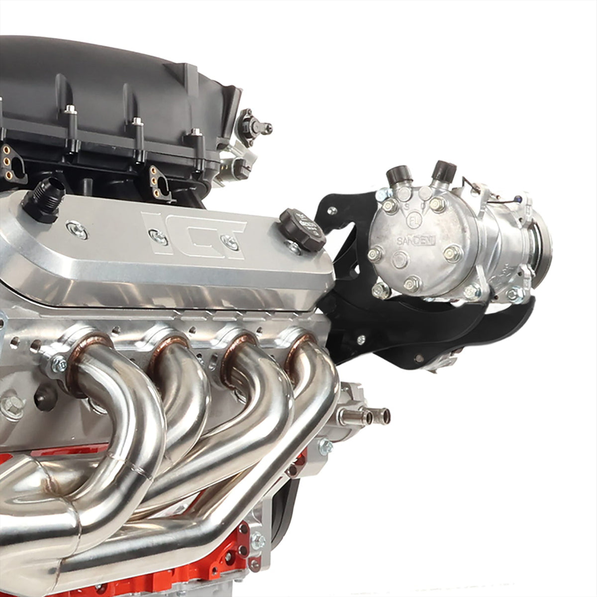 LS Truck - Black Cerakote Sanden 508 A/C Air Conditioner Compressor ...
