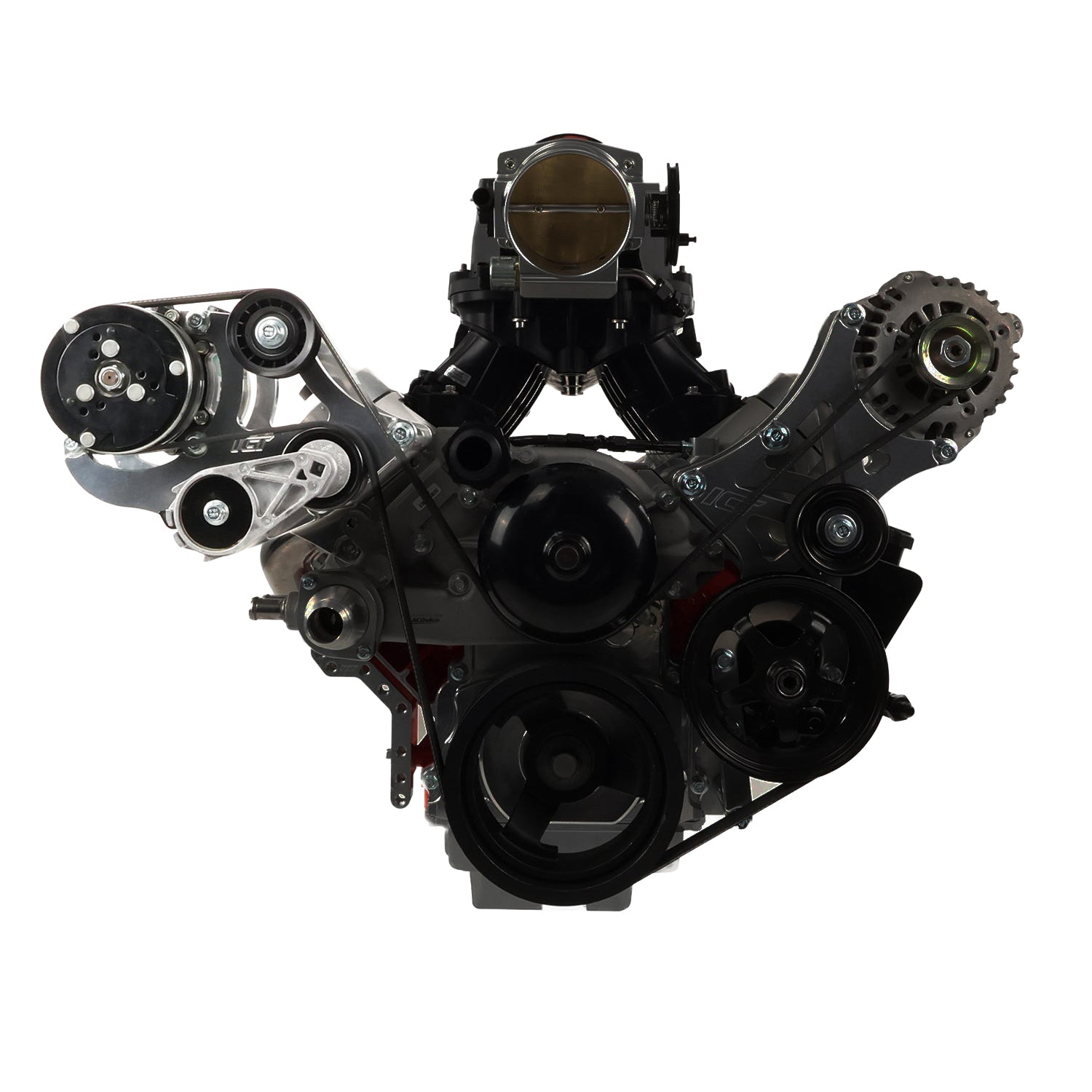 LS Truck - Sanden 508 A/C Air Conditioner Compressor Bracket Kit LS1 LS3 LSX AC