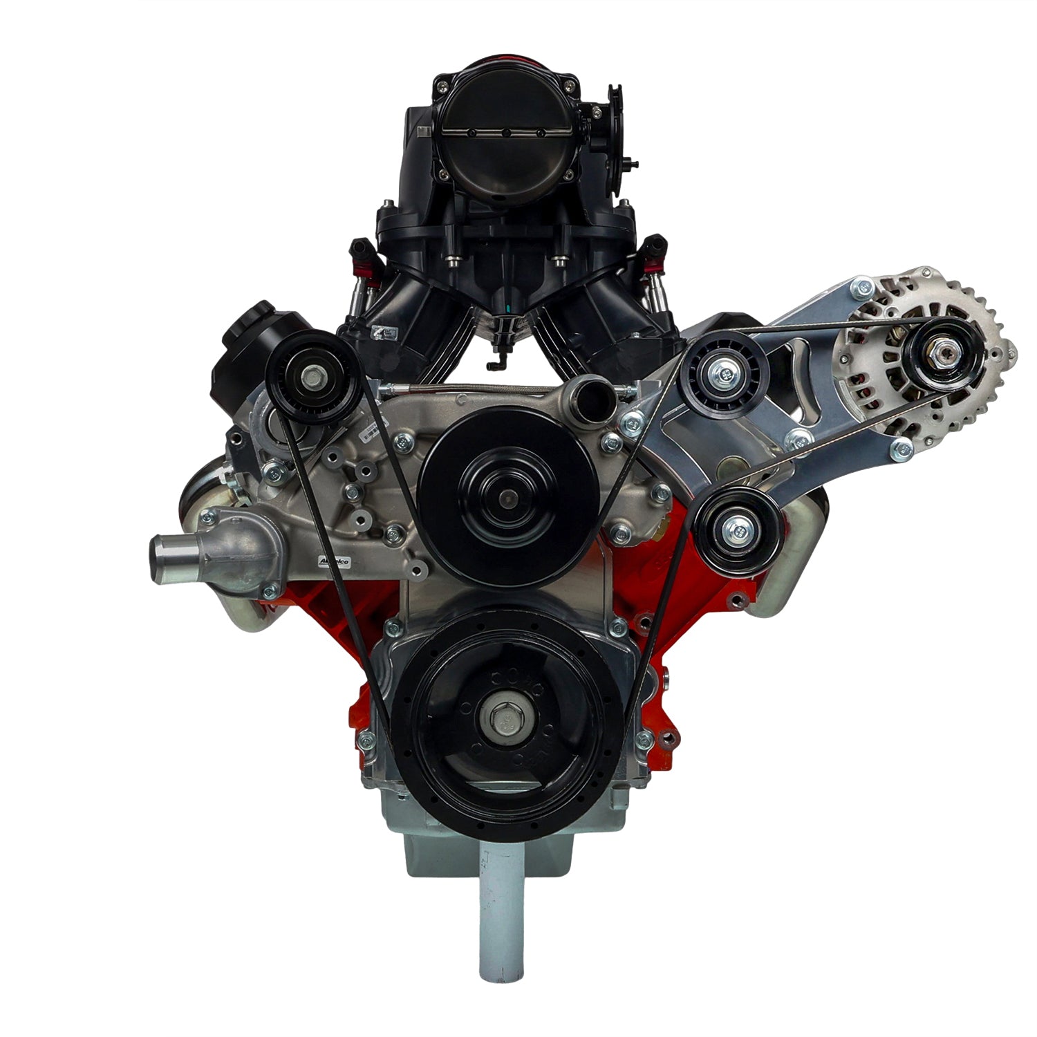 LS Corvette Heavy Duty Billet Alternator Bracket Kit LSX LS1 5.7L Top Driver Head Mount