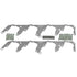 LS Billet Coil Brackets Compatible with Holley EFI Coil Packs LS1