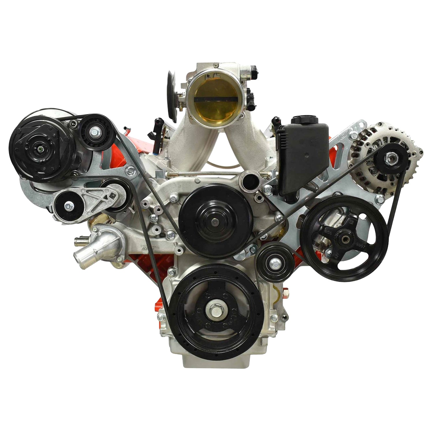 LS A/C Bracket R4 - Corvette Spacing