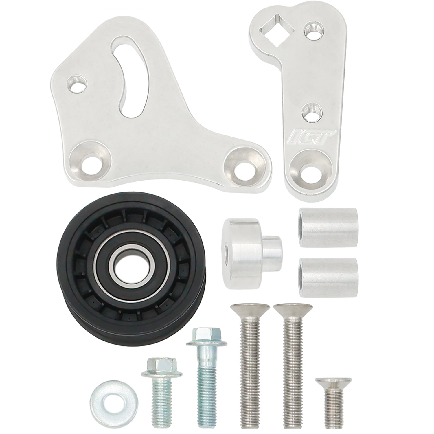 LS1 98-02 Camaro Z28 Manual Belt Tensioner w/ Pulley LS LS2 GTO Billet Aluminum