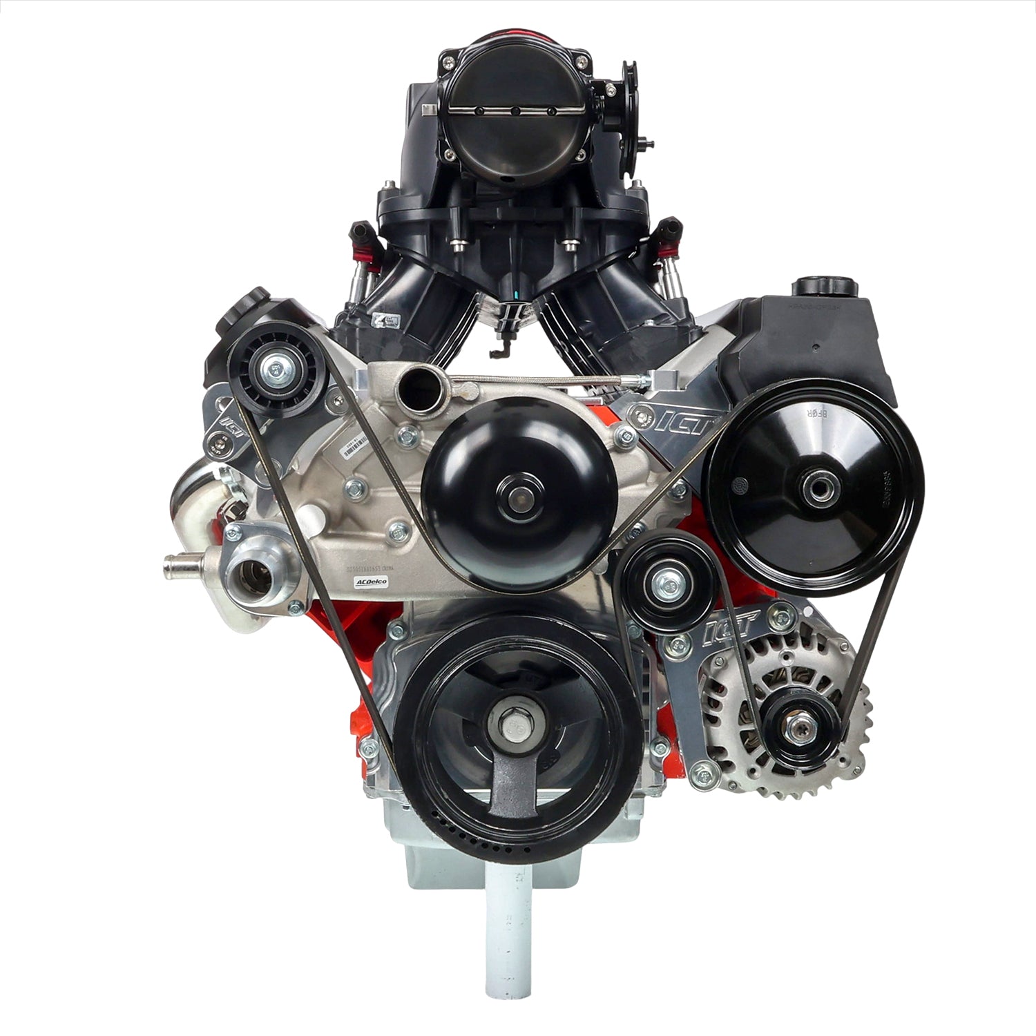 LS1 98-02 Camaro Z28 Manual Belt Tensioner w/ Pulley LS LS2 GTO Billet Aluminum