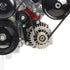 Black LS Alternator Bracket - Corvette Spacing (Low Mount)